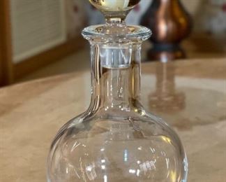 Kosta Boda Crystal Glass Decanter #2 10in H x 5in Diameter