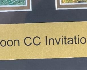 Signed The Postage Stamp Troon Framed Photos	Frame: 15.5 x 26in Image: 8 x 9.75in	HxWxD
