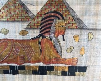 Egyptian Art #3 Frame: 28 x 36 in Image: 17 x 24.5 in HxWxD
