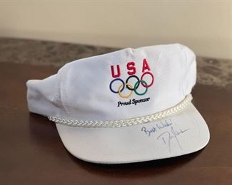 Signed USA Olympics Hat Adjustable
