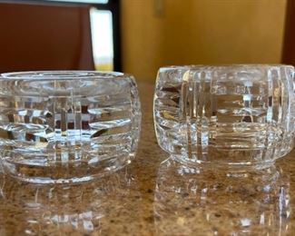 2pc AS-IS Waterford Candle Holders Pair	2 x 3.5 diameter	
