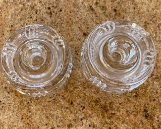 2pc AS-IS Waterford Candle Holders Pair	2 x 3.5 diameter	
