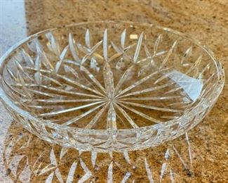 Waterford Crystal Glass bowl	2inH x 9.5in diameter	