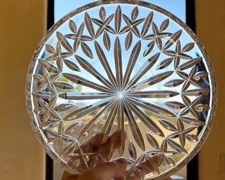 Waterford Crystal Glass bowl	2inH x 9.5in diameter	
Waterford Crystal Glass bowl	2inH x 9.5in diameter	