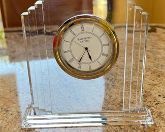 AS-IS 6in Waterford Crystal Metropolitan ClockWaterford Crystal Metropolitan Clock	6 x 6.5x 1.5in	HxWxD
