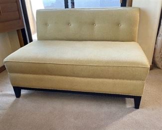 Contemporary Holden Tufted Fabric Settee Sofa	32 x 52 x 34	HxWxD
