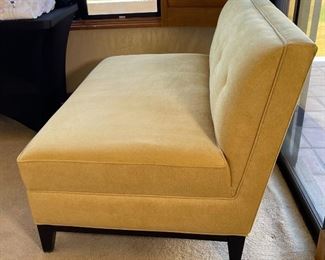Contemporary Holden Tufted Fabric Settee Sofa	32 x 52 x 34	HxWxD
