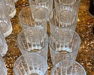 10pc Waterford Marquis Omega Rocks Drinking Glasses	4.25 x 3.25 diameter	
