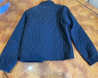 Burberry quilted zip jacket size medium	Size m	
