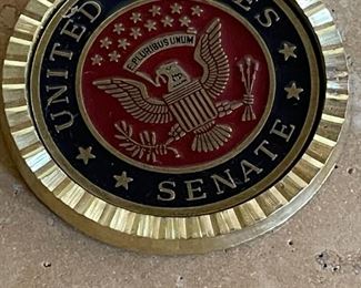 4pc United States senate coasters	3.25 diameter	
