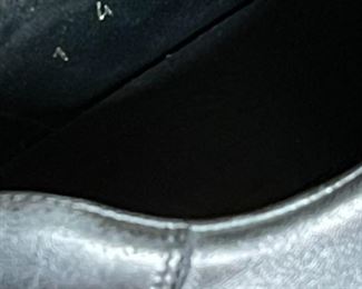 Prada black Velcro tie shoe sneaker	Size	
