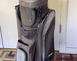 Datrek golf bag	36 inches tall 10 inches wide	
