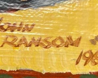 Original Art John Ransom 1969 #1	12x16.25in	
