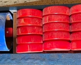 Vintage Crisloid Backgammon Set	4 x 21 x 16in	HxWxD
