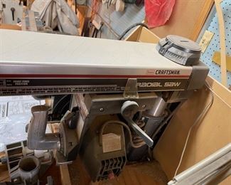 Craftsman 10in Radial Saw	Buyer Removal	
