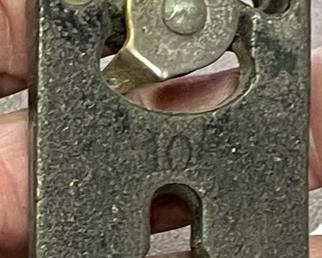 Stanley 10 Block plane	2x1.75x6.25in	HxWxD
