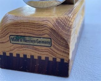 ECE GARANTIE' Trademark Tools WOODEN BLOCK PLANER WEST GERMANY	3.5x2x6	
