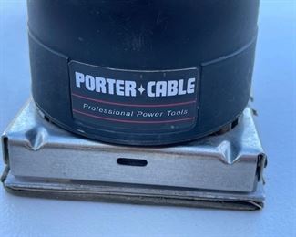 Porter Cable SPEED-BLOC Model 330 Finishing Sander 1 of 3	4.5 x 4 sanding area	
