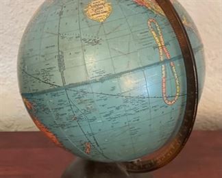8in Vintage Replogle Standard Globe	11x7x9in	HxWxD

