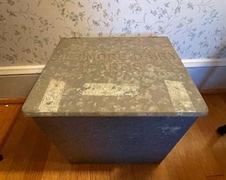 Biltmore Dairy Farms Galvanized Milk Box 