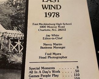 East Mecklenburg High School 1978 Yearbook