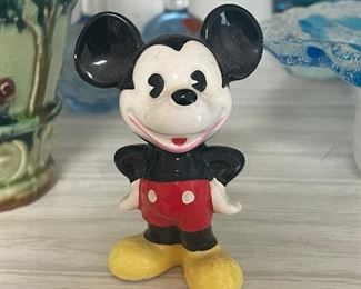 Vintage Mickey Mouse figurine 