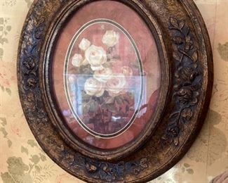 Large Cameo Frame ( with raised embellishments )