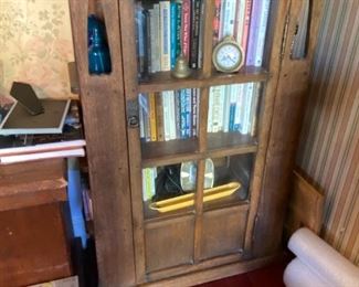 Mission Style  Book Cabinet