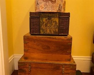 Storage boxes ~ then & now