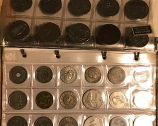 Book of older coins