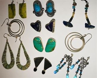 Sterling, some signed 