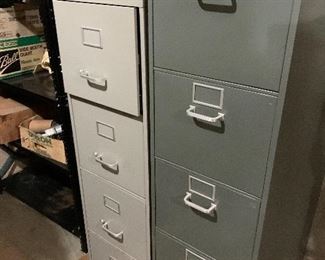4 and 5 drawer metal heavy duty file cabinets