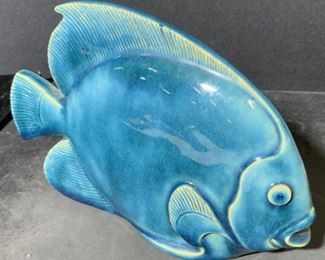 Glazed Earthenware Fish Figural
