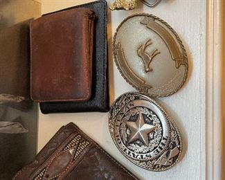Western cowboy belt buckles