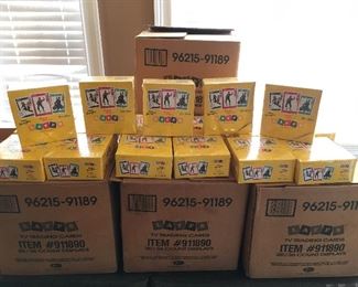 100 sealed unopened boxes of Laff Teading cards

Taking bids