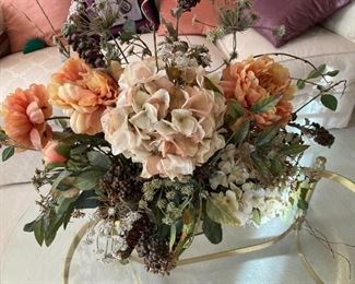 Artificial floral arrangements