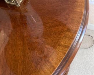 Inlaid side tables