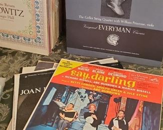 Huge collection of albums! Classical, opera, show tunes...