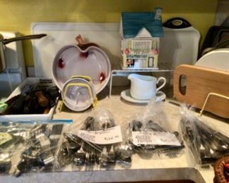 Several Flatware Sets, & lots of Kitchen items