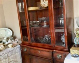 Vintage Small China Cabinet