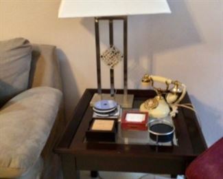 End Table, Lamp