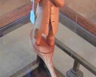 Hand-carved fisherman