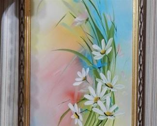 One of a pair of original paintings