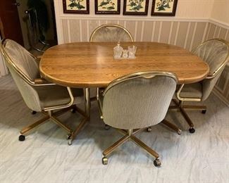 Kitchen table with four chairs