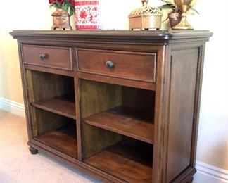 Thomasville Bookcase Console/Buffet Cabinet