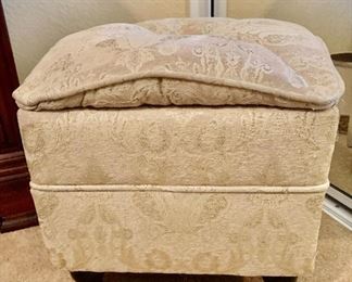 Upholstered foot stool