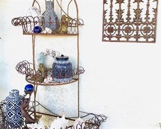 Decorative Metal Racks / Wall Decor