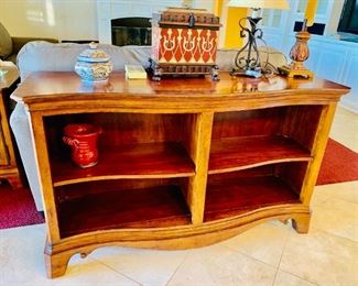 Bookshelf Console table