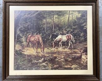 Billie Nipper Signed Print The Gathering