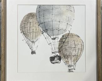 Hot Air Balloons Art Print